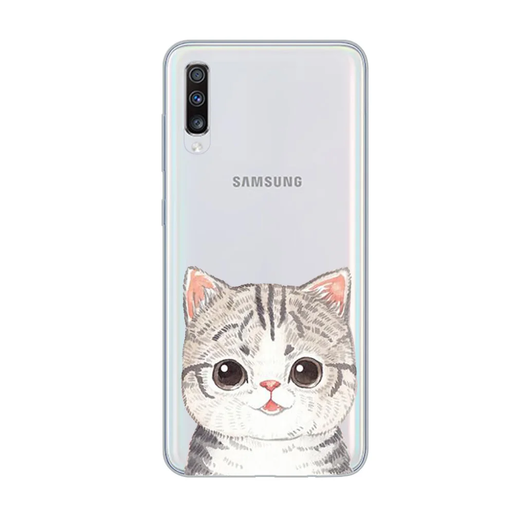 Ciciber чехол для телефона Samsung Galaxy A50 A70 A80 A40 A30 A20 A60 A10 A20e Мягкий Силиконовый ТПУ с