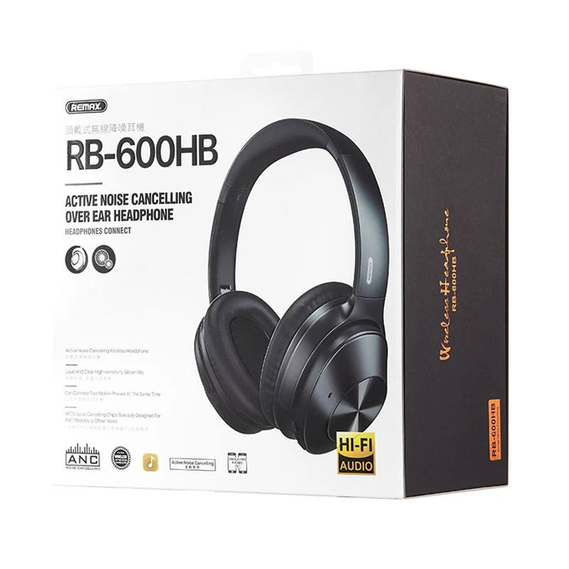 

REMAX RB-600HB Wireless Headset Wireless Bluetooth 5.0 Stereo Music Call Gaming Headset