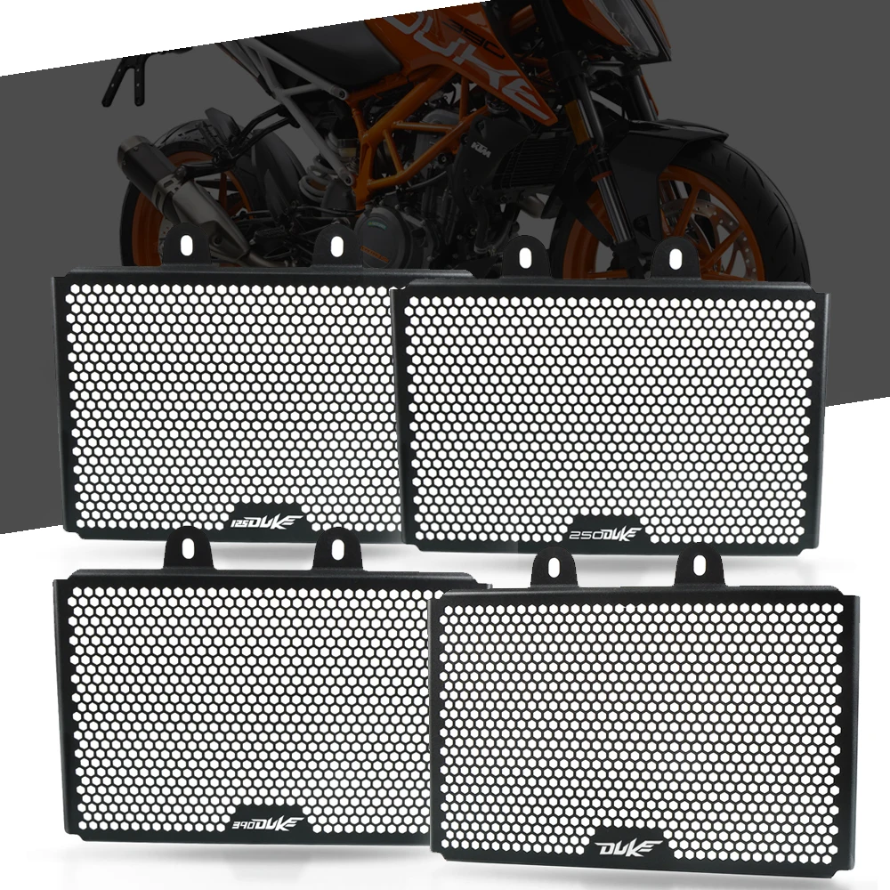 Для KTM Duke 125 250 390 Мотоцикл с ЧПУ решетка радиатора Защитная крышка 2017 UP 2018