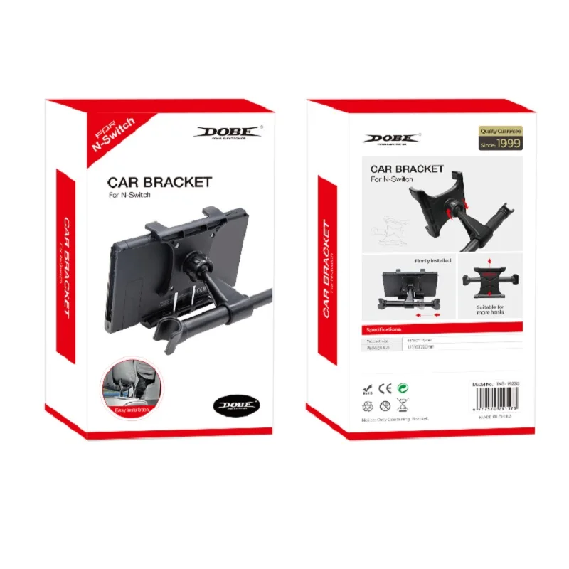 Портативная Регулируемая автомобильная подставка Nintendo Switch держатель кронштейна