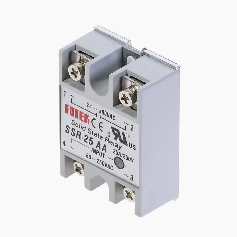1 шт. SSR 25AA 25A твердотельный релейный модуль 80 250V AC вход 24 380VAC|solid state relay|state relay modulestate