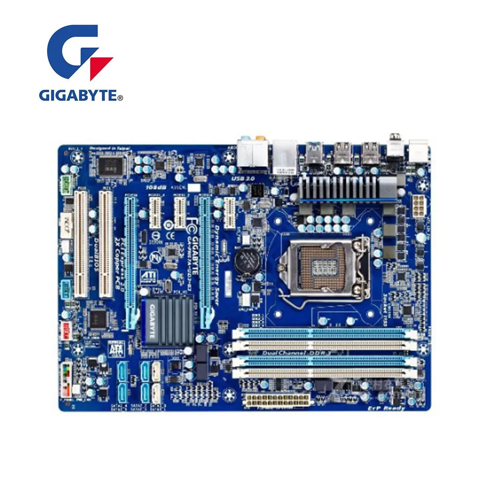 Оригинал для Gigabyte GA PH67A UD3 B3 настольная материнская плата H67 LGA 1155 DDR3 100% Полная