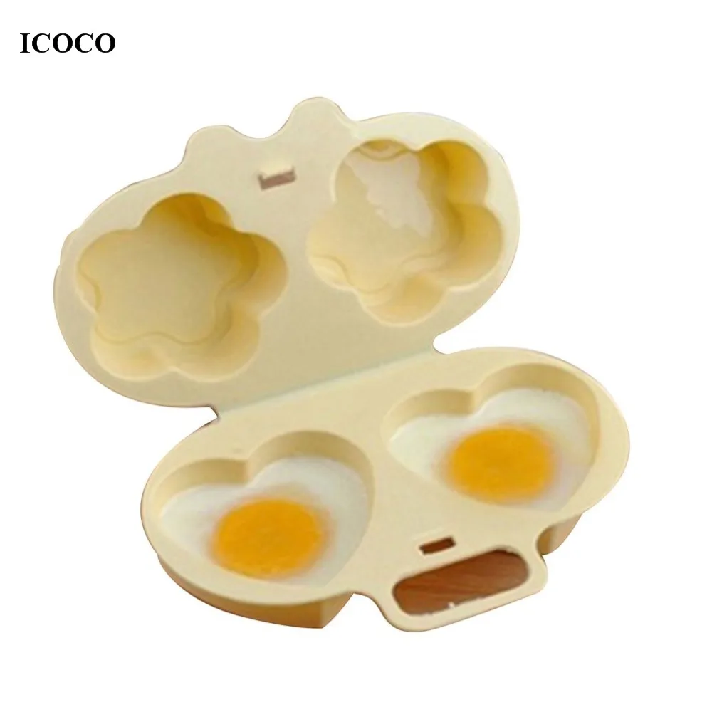 2018 NEW Egg Poacher breakfast Cooker egg boiler Flower Shaper Mold Cooking Tools Kitchen Gadget dropshipping | Бытовая техника
