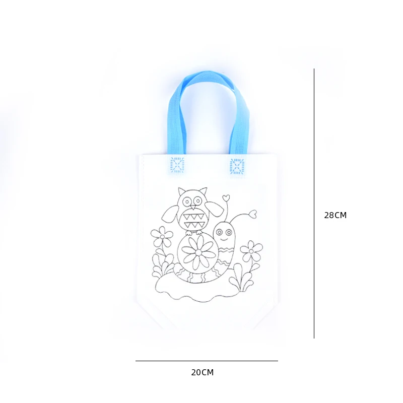 Saizhi DIY Рисование краски игрушка цветной граффити мешок ручной работы детей