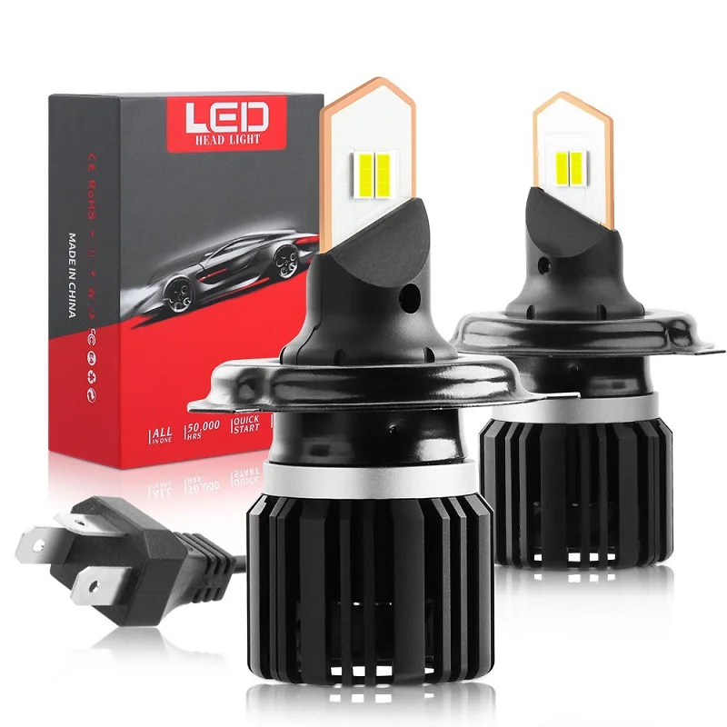 

EURS H4 H7 LED Car Headlight bulb 12/24V 9000LM 50W 6000K Anti-interference Lamp H3 H1 9005 HB3 9006 HB4 H8 H9 H11 fog light S9