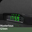 Автомобильный солнечные часы термометр световой высокоточные электронные часы Температура монитор ЖК-дисплей цифровой 24-часовой формат