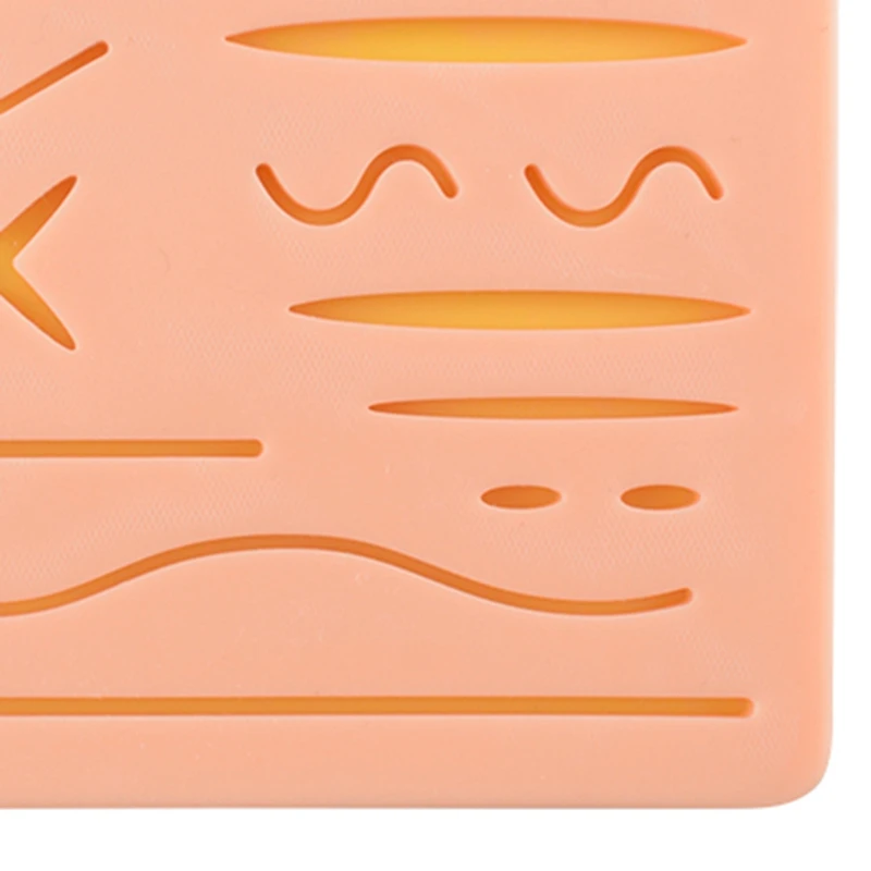 

Silicone Skin Suture Training Pad Suture Training Kit Suture Pad Accessories for Practice and Training Use