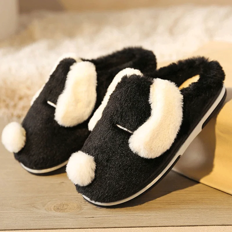 Новинка Женские зимние тапочки Домашняя обувь Нескользящие Удобные мягкие