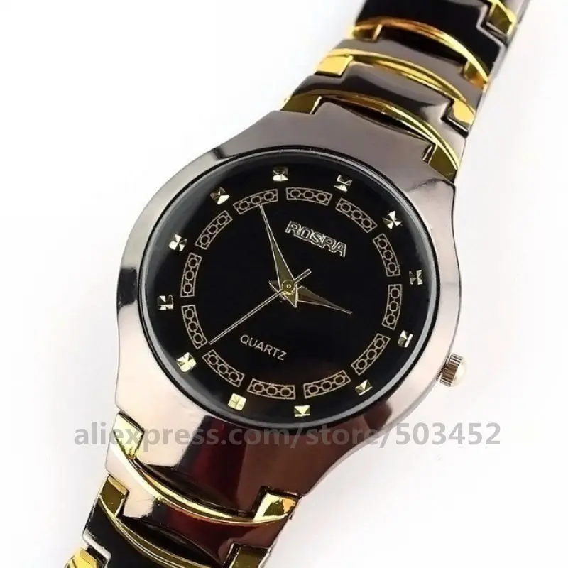 100 шт/партия ROSRA 599 часы циркониевые весы ремешок стальной ремень для мужчин