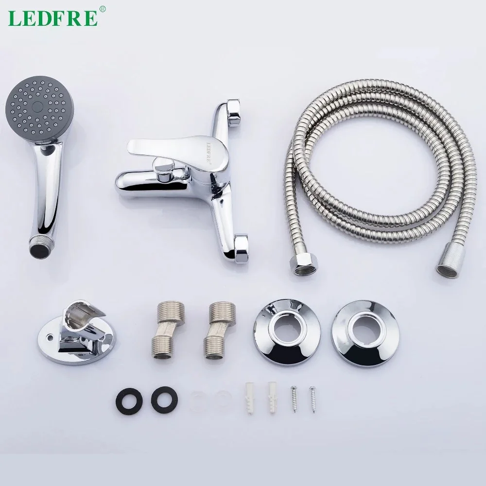 LEDFRE Однорычажный смеситель для ванной комнаты горячей и холодной воды