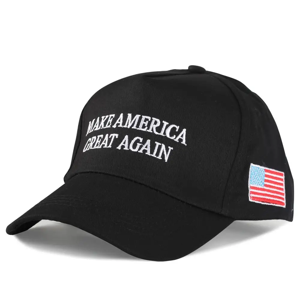 Бейсболка хлопковая кепка с американским флагом бейсболка белая сделай Америку