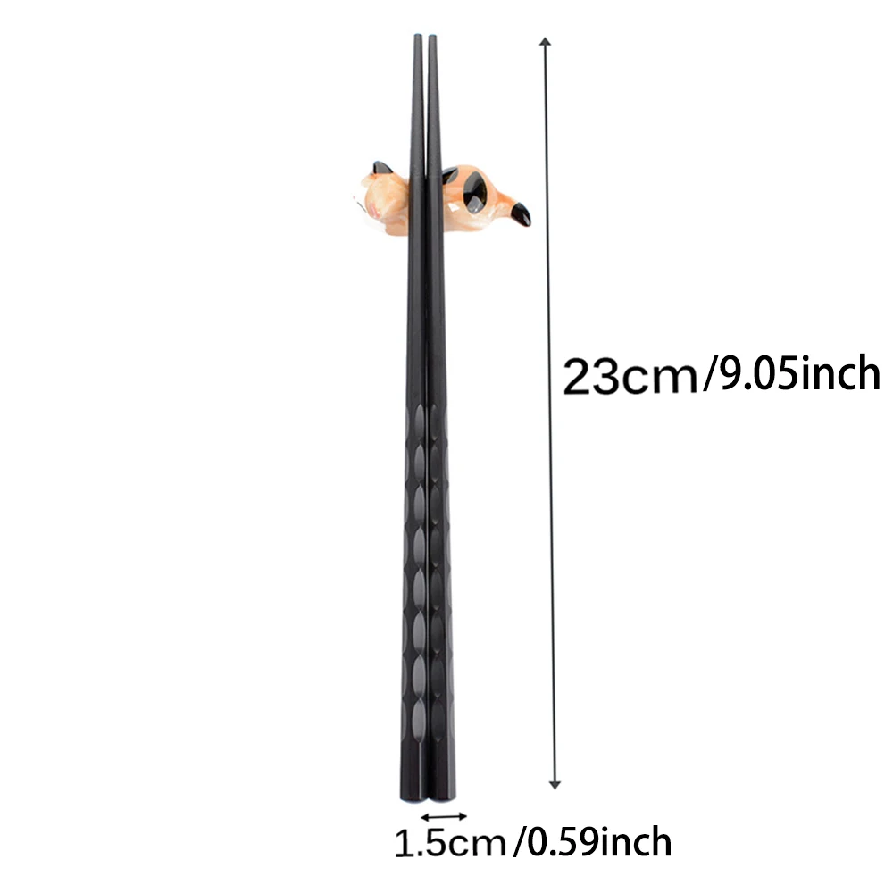 

Hot sale new 1 Pair Reusable Japanese Chopsticks Alloy Non-Slip Sushi Chop Sticks Set Chinese Gift Kitchen Tableware