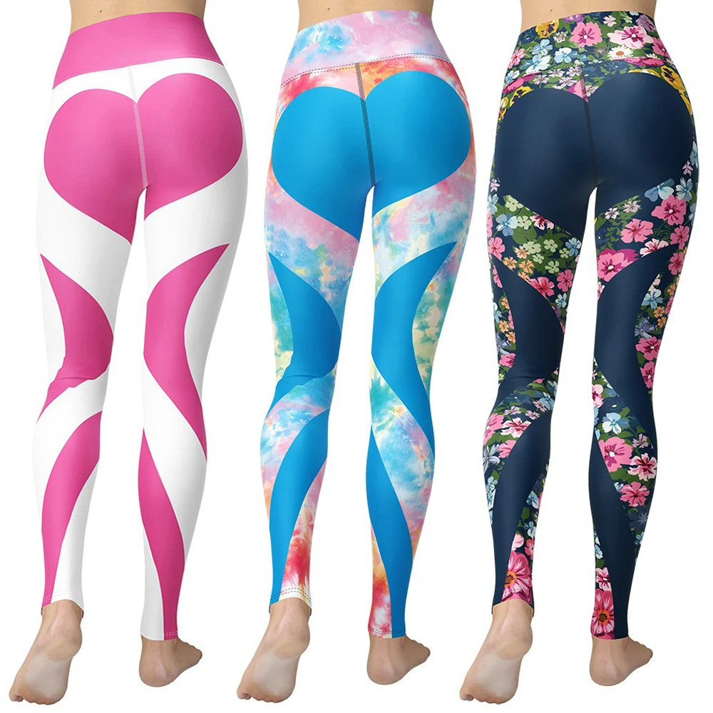 Брюки для девушек на День святого Валентина женские брюки с сердечками женская