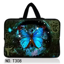 Blue Butterfly Laptop bag Sleeve Case  Bag HP Carrying Case For pro13 14 15.6 17 15  Macbook Air ASUS Acer Lenovo Dell handbag