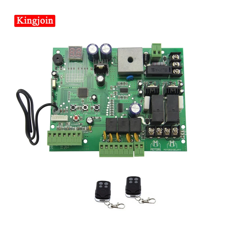 Панель управления распашных ворот 12 В постоянного тока подключение резервной