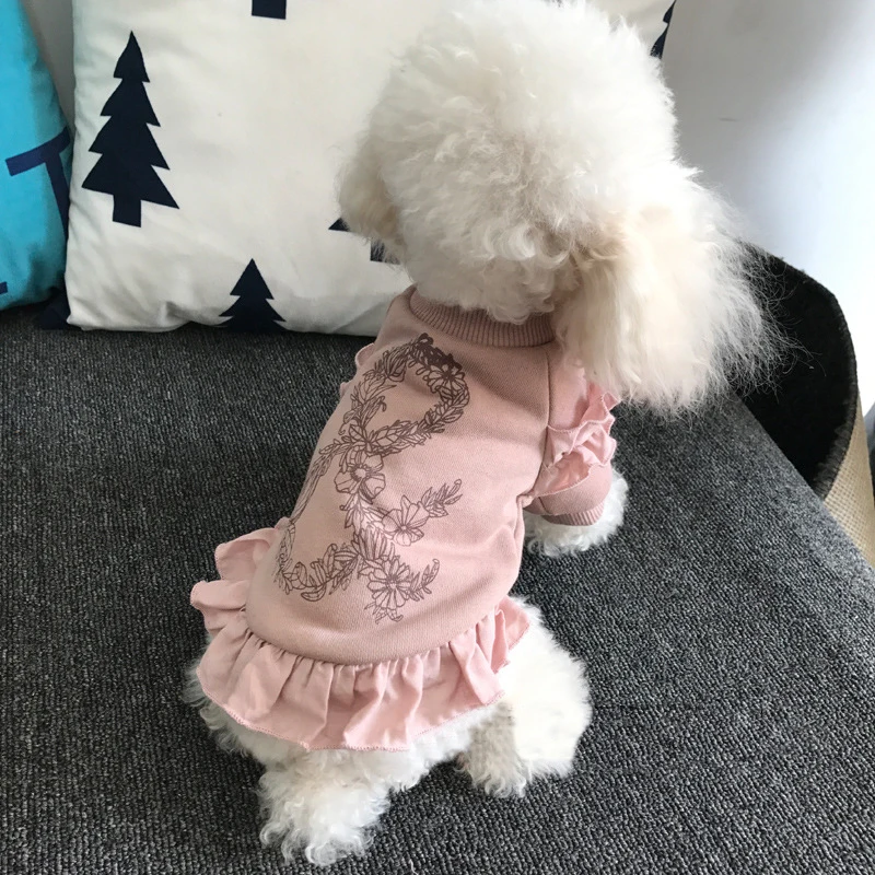 Одежда для питомцев элегантное роскошное меховое зимнее пальто одежда маленьких