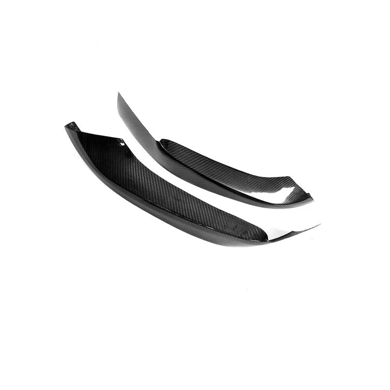 

2PCS Carbon Fiber Car Front Bumper Splitters for-BMW 5-Series G30 G31 540I M-Sport 17-18