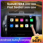 Автомагнитола AWESAFE PX9, мультимедийный проигрыватель на Android для Suzuki SX4 2006, 2007, 2008, 2009, 2010, 2011, 2012, 2013, GPS-навигация, 2din