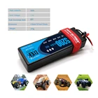 Литий-полимерный аккумулятор DXF 5200 мАч 7,4 В 80C-160C 2S Lipo RC аккумулятор Deans XT60 EC5 для 18 RC Evader BX Car Truck Truggy багги