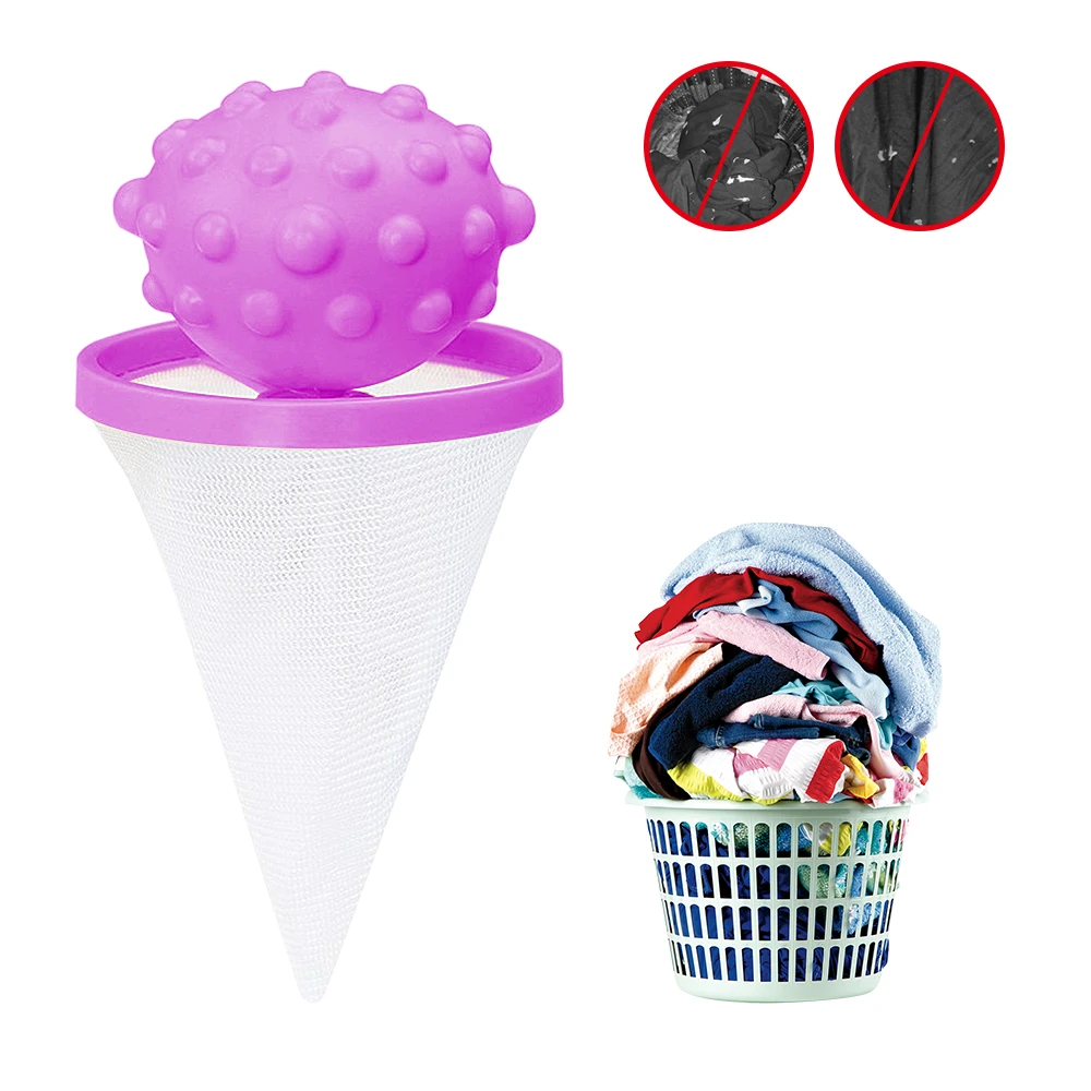 4 шт./компл. Ловец для удаления шерсти домашних животных меховой мешок с фильтром