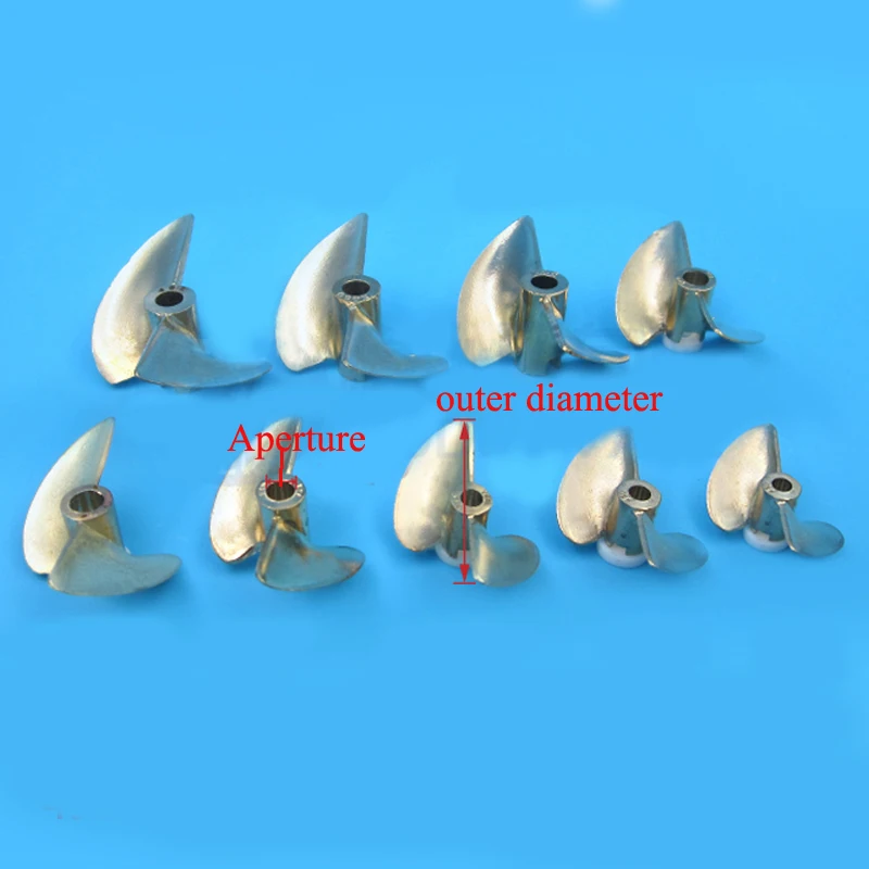 1 шт двухлопастной медный про