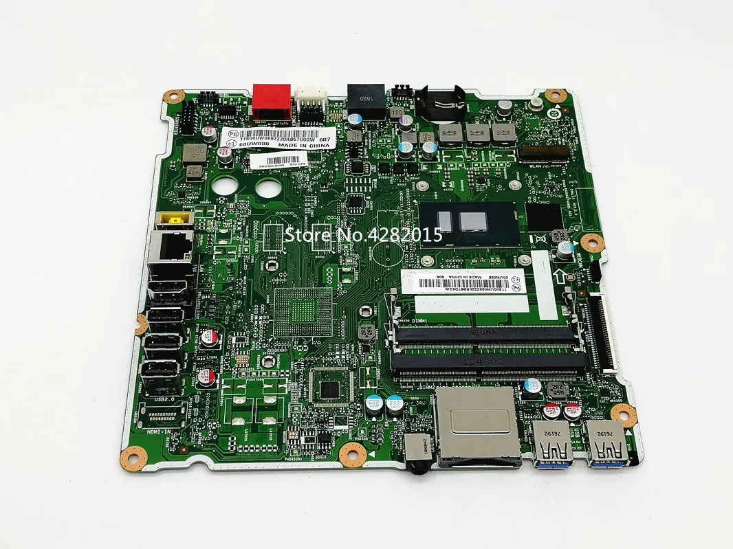

00UW089 Бесплатная доставка Для Lenovo 300-22 материнская плата для ноутбука с SR2EV 3855U материнская плата для ноутбука DDR3 100% полностью протестирована