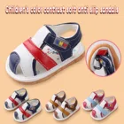 Сандалии для девочек, детская обувь, детские Сандалии, модные летние Сандалии контрастных цветов для улицы, босоножки