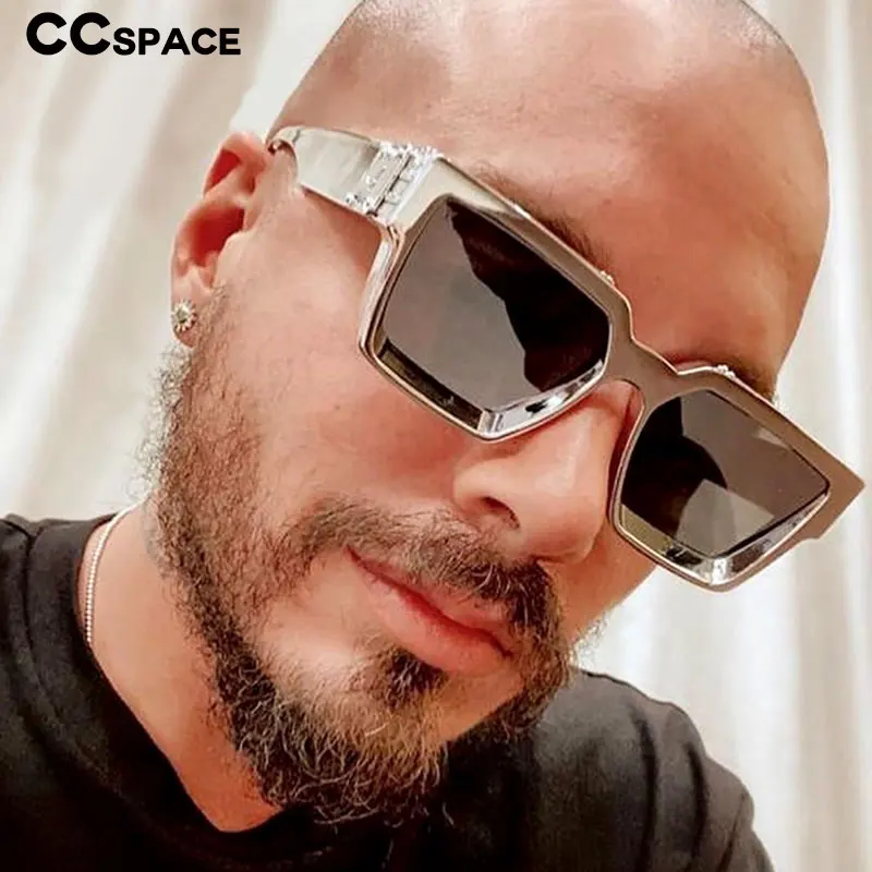 46358 брендовые дизайнерские квадратные роскошные солнцезащитные очки для мужчин