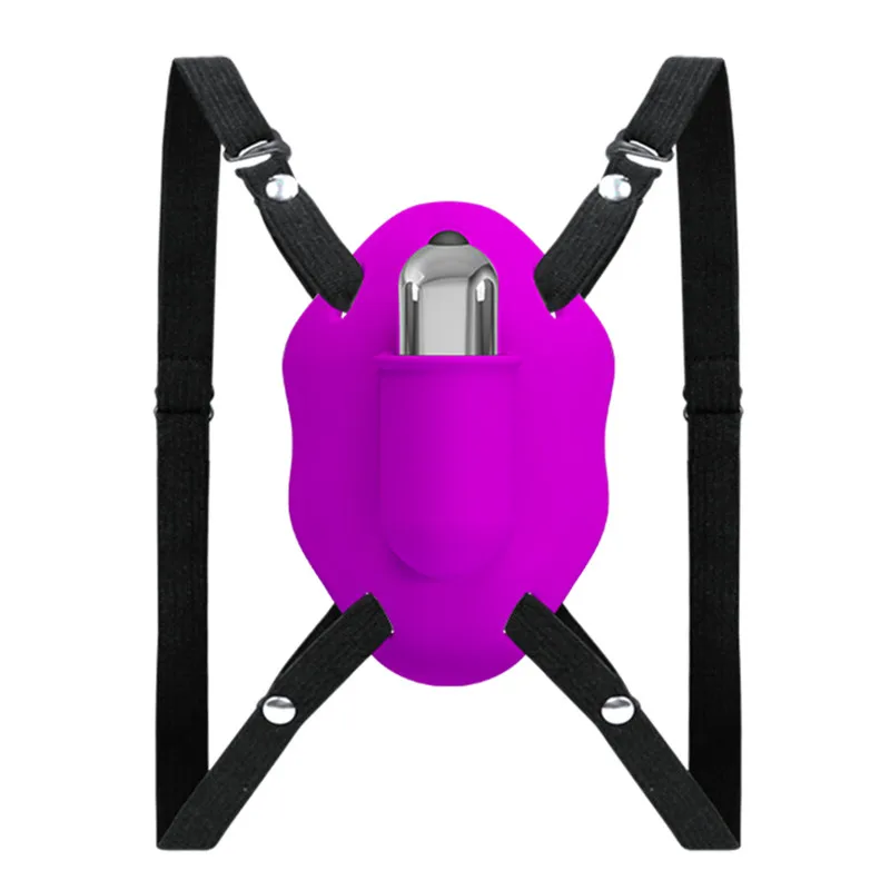 Портативный носимый 10-скоростной женский фаллоимитатор-бабочка для мастурбации