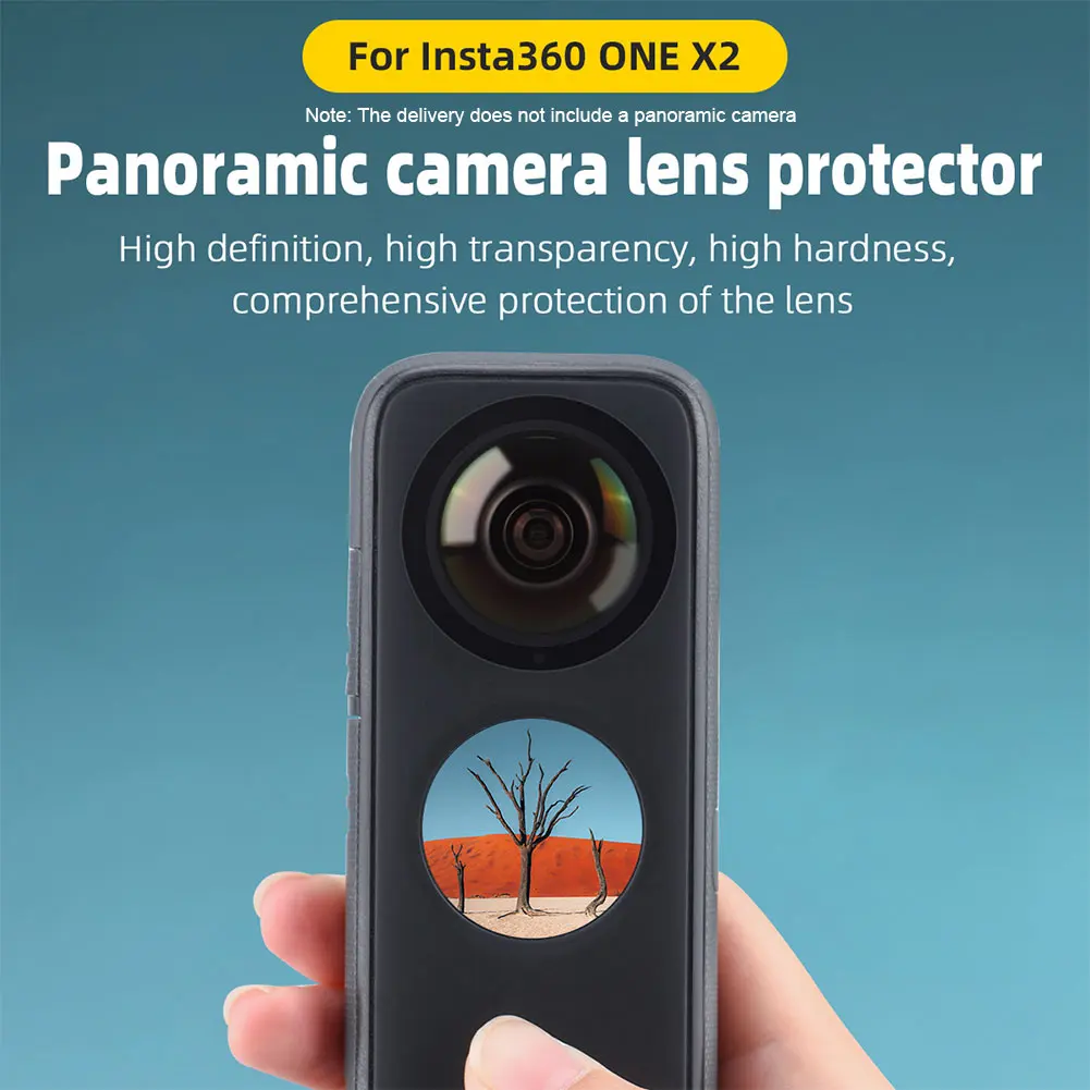 

Lens Guard Set Scratch Proof Anti Collision Accessories Easy Install Waterproof Professional Action Camera For Insta360 One X2