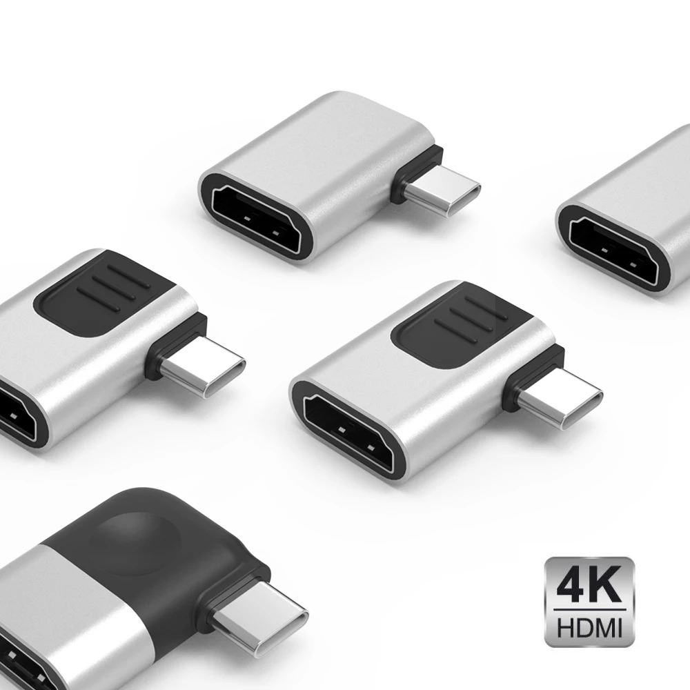 USB C к HDMI совместимый адаптер 4K 2K кабель Тип HD для MacBook Samsung Galaxy S10 Huawei Mate P20 |
