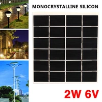 6v solar cells solar charging equipment solar panel diy phone charger home improvement 2w module toys part environmental mini