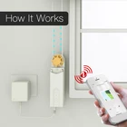 Новый ZigBee DIY умный моторизованный телефон с функцией затвора, питание от солнечной панели и зарядного устройства, управление через приложение