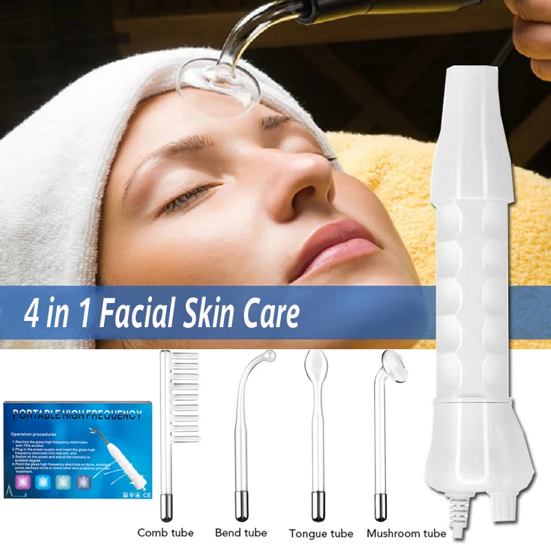 

VIP link multi-function massager high frequency multi-head massager Beauty Apparatus Electrotherapy Wand Glass Tube Machine