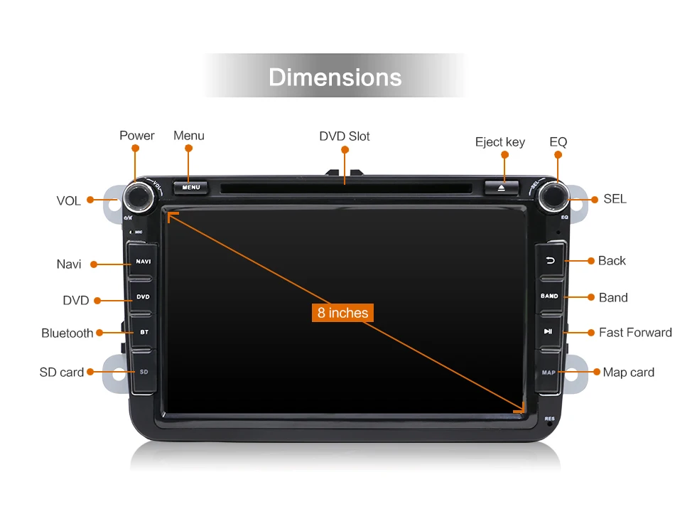 Android 9 автомобильный dvd-плеер gps навигация автомобильная радио для Volkswag/Golf/Tiguan/Skoda/Seat/Altea/Skoda Wifi Bluetooth Камера заднего вида PX6