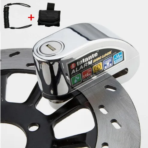 Велосипедная сигнализация Блокировка диска Противоугонный тормозной диск