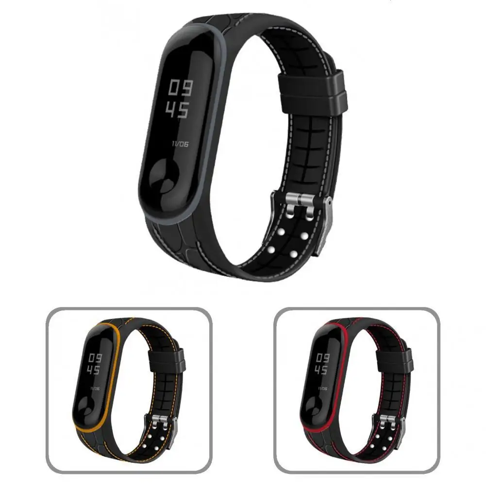 

Replacement Durable Silicone Waterproof Watch Strap for Xiaomi Mi Band 5 6