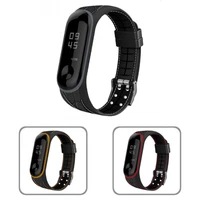 replacement durable silicone waterproof watch strap for xiaomi mi band 5 6