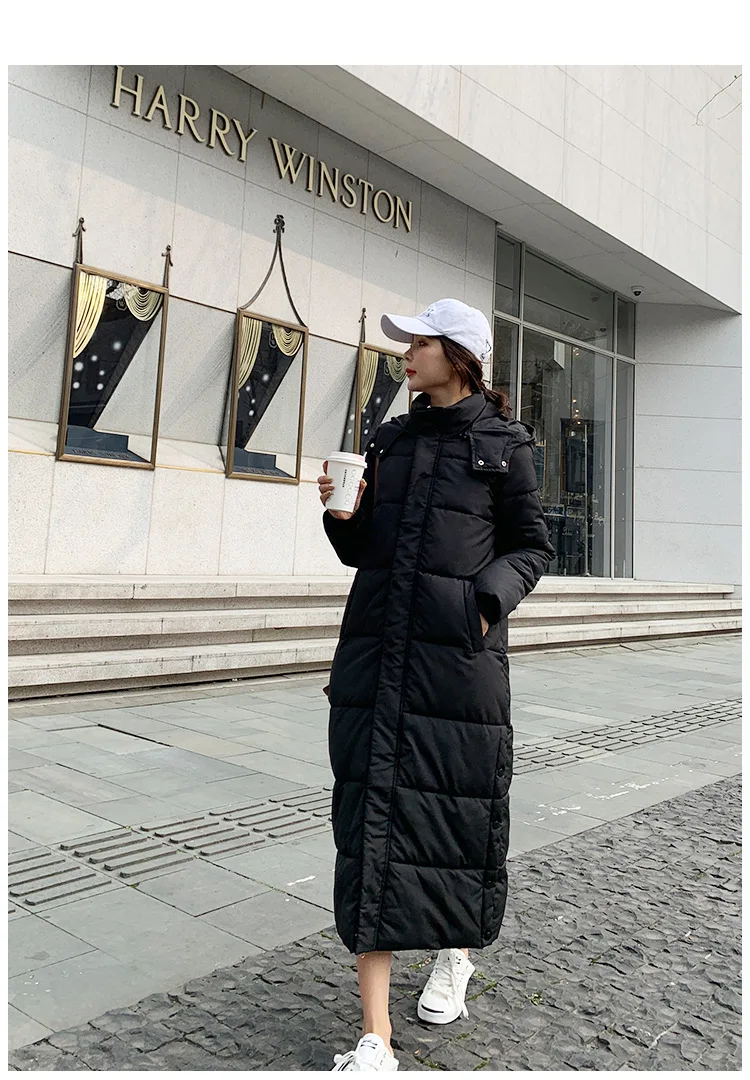 Hot sale Down parka Winter Korean version of mid-long East Gate bread and cotton-padded clothing anti-season coat 913
