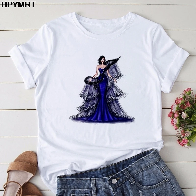 

Модная футболка принцессы женская гранж Ulzzang Футболка женская забавная футболка с героями мультфильмов 90s футболка одежда с графикой Элега...