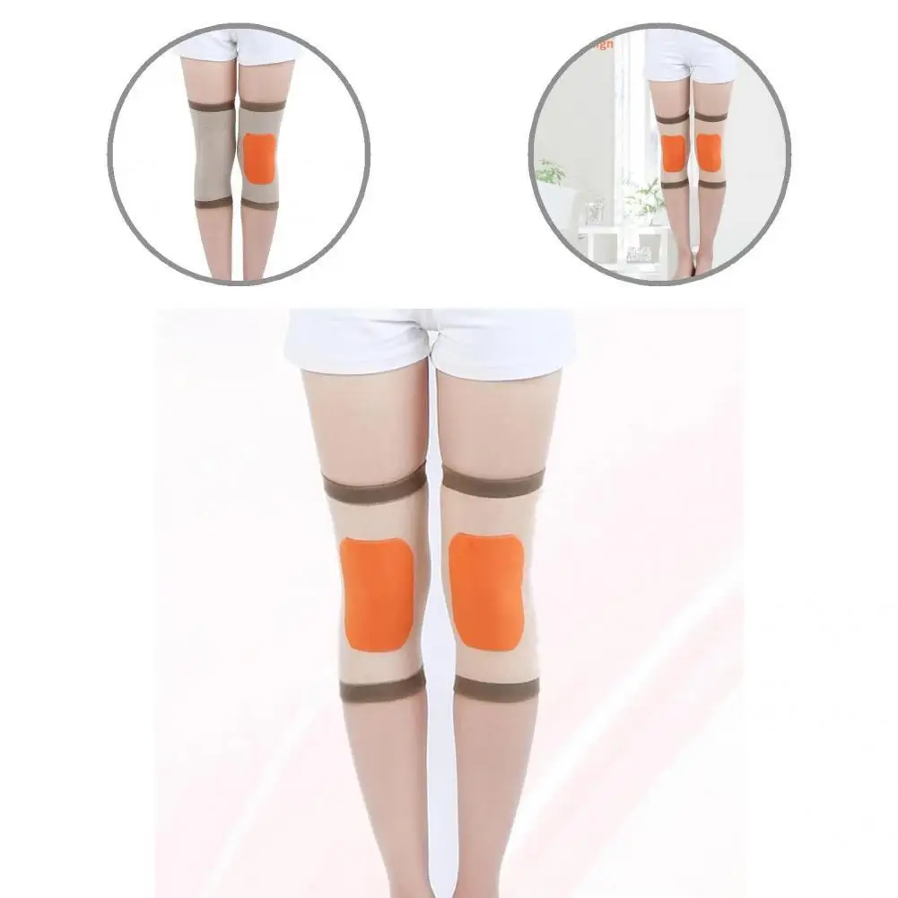 

Knee Pad Fleeced Knee Sleeves Decompression Ring Keep Warm Reliable Prevent Arthritis Knee Pad
