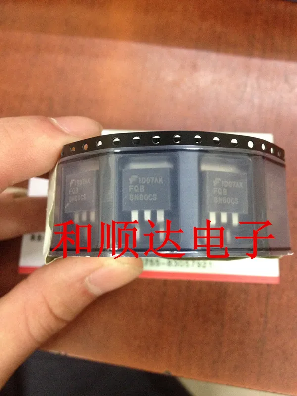 

5 шт./лот FQB8N60CS TO-263