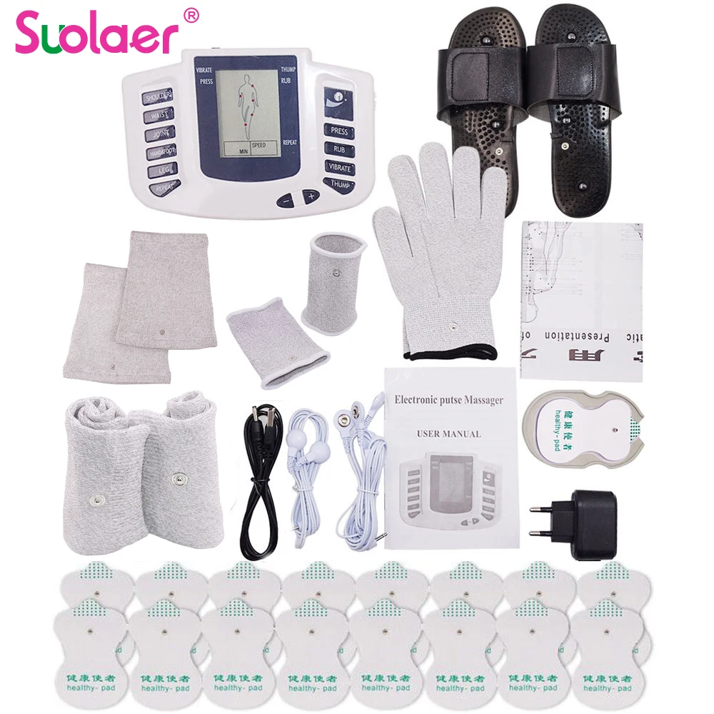 Новый Здоровый Уход всего тела иглоукалывания электрическая терапия массажер