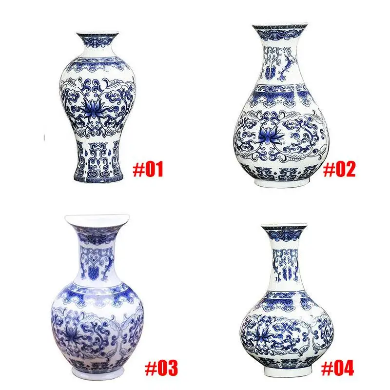 Wall Mounted Ceramic Flower Vases Antique Porcelain Vase Home Decoration | Дом и сад