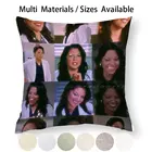 Коллаж Калли Торрес, наволочка для подушки, хлопковая льняная наволочка, анатомия Гриса, Сара Рамирес Каллиоп Торрес, Калли Торрес