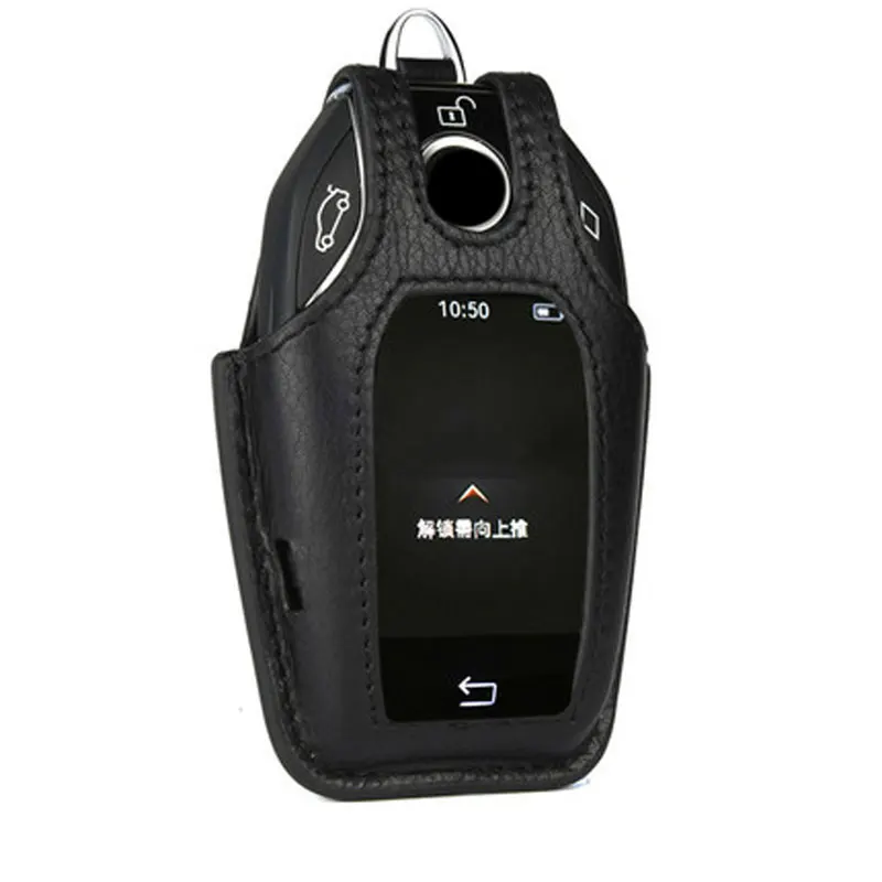 Чехол для автомобильного ключа из натуральной кожи защитный чехол с