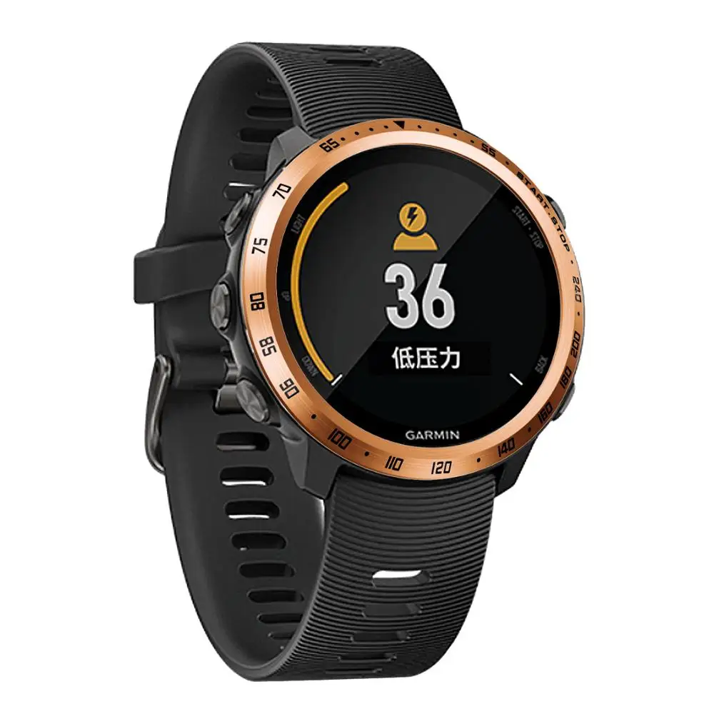 Metal Style Ring Frame for Garmin Forerunner 645/645 Music Bezel Styling Case Cover Stainless Steel Protection | Наручные часы