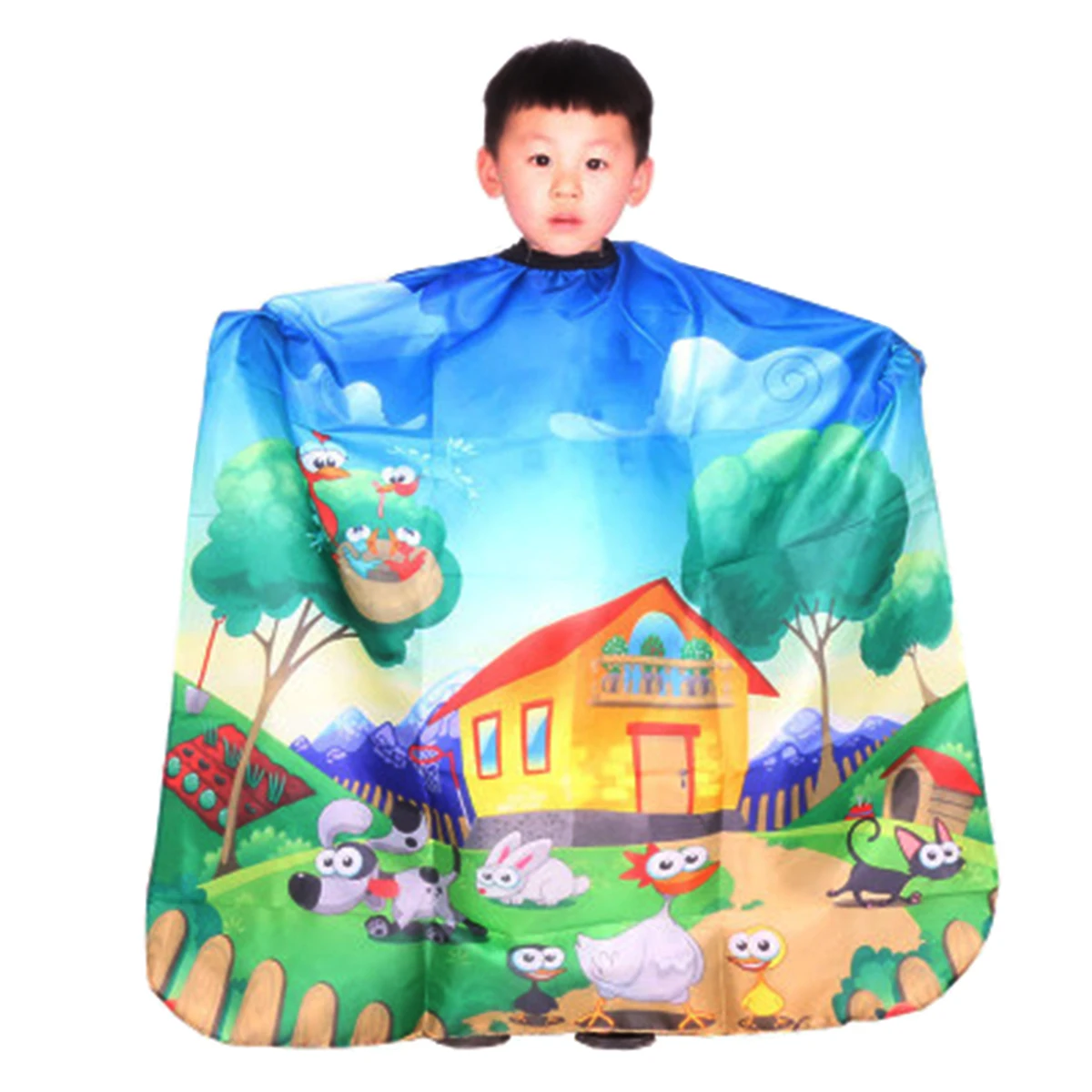 1 шт. Детский водонепроницаемый фартук для стрижки волос|Фартуки| |