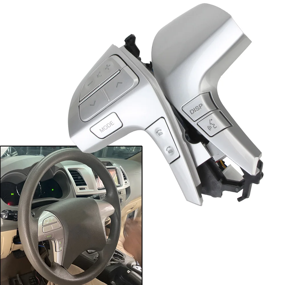 

Рулевое колесо Bluetooth 84250-06160 с кабелем, хорошее качество для Toyota Camry 2006-2011, автомобильный кнопочный переключатель, кнопка управления звуком