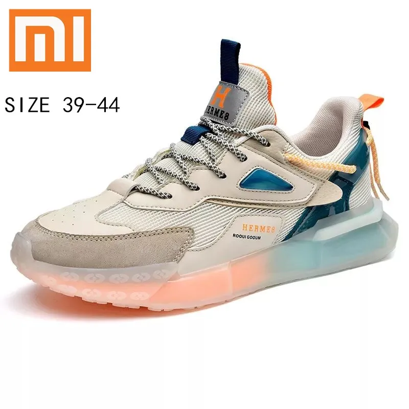 Кроссовки Xiaomi Мужские дышащие спортивная обувь легкие Нескользящие для бега на
